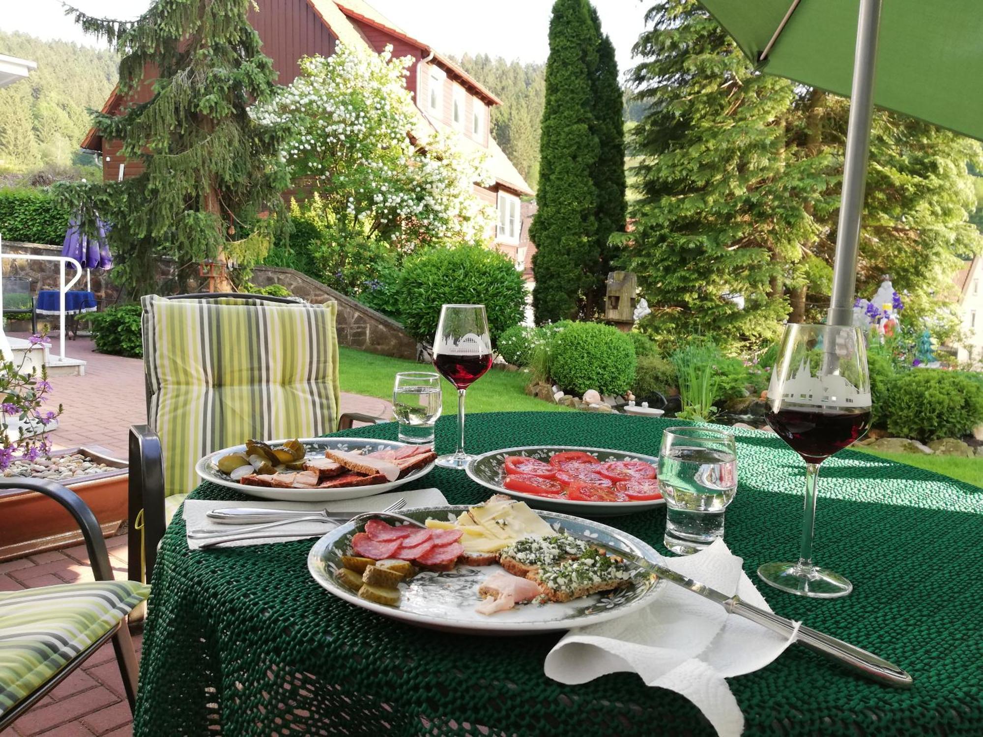 Pension Rheingold Garni Бад-Грунд Экстерьер фото